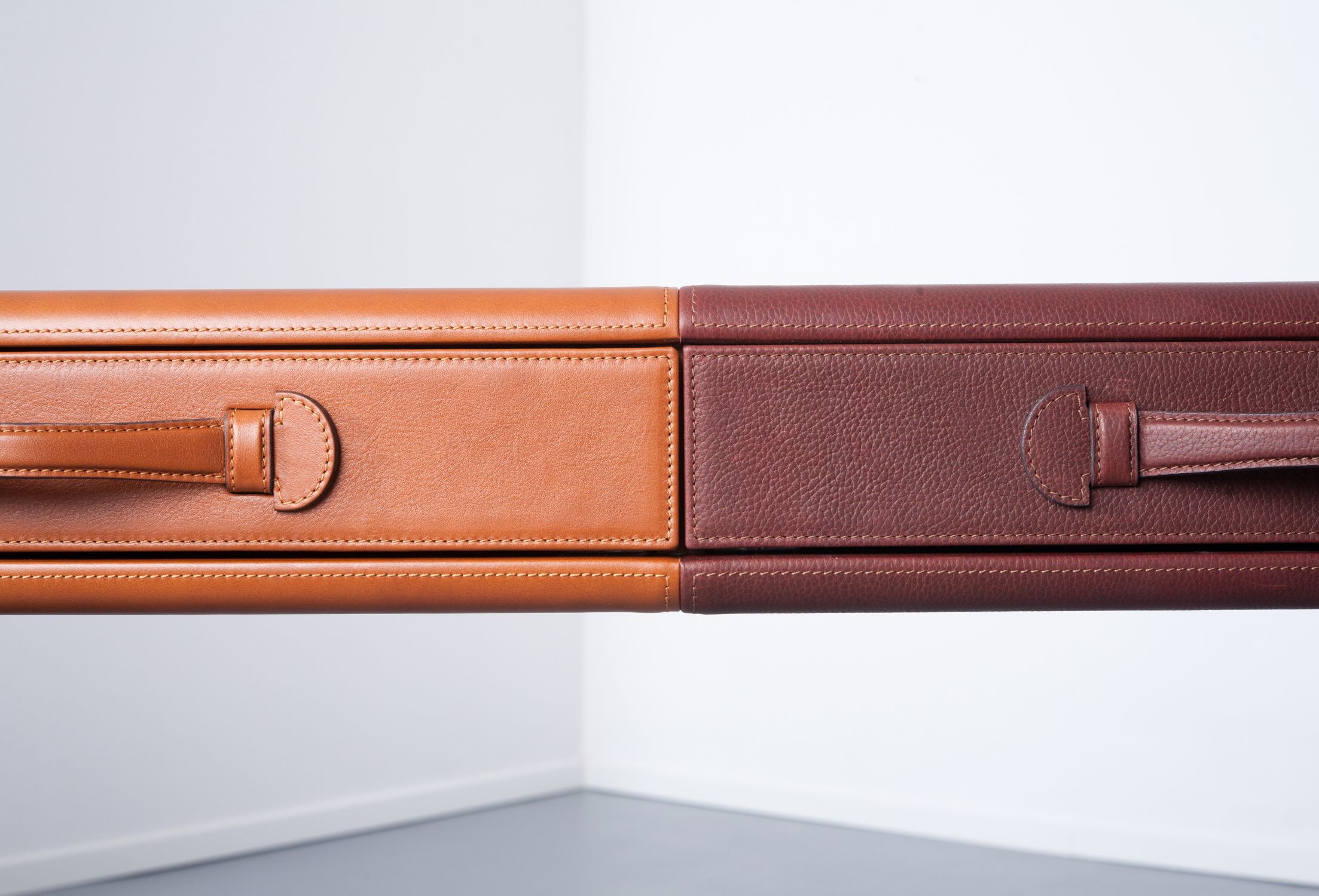 Desk of Briefcases / Suitcase Series by Maarten De Ceulaer for Nilufar
